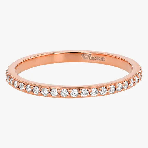 14K H-I/SI Lab Grown Diamond Eternity Band Ring