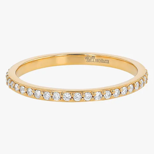 14K H-I/SI Lab Grown Diamond Eternity Band Ring