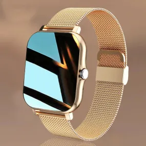 2021 New Women Smart watch Men 1.69&quot; Color Screen Full touch Fitness Tracker Men Call Smart Clock Ladies For Android IOS BOX
