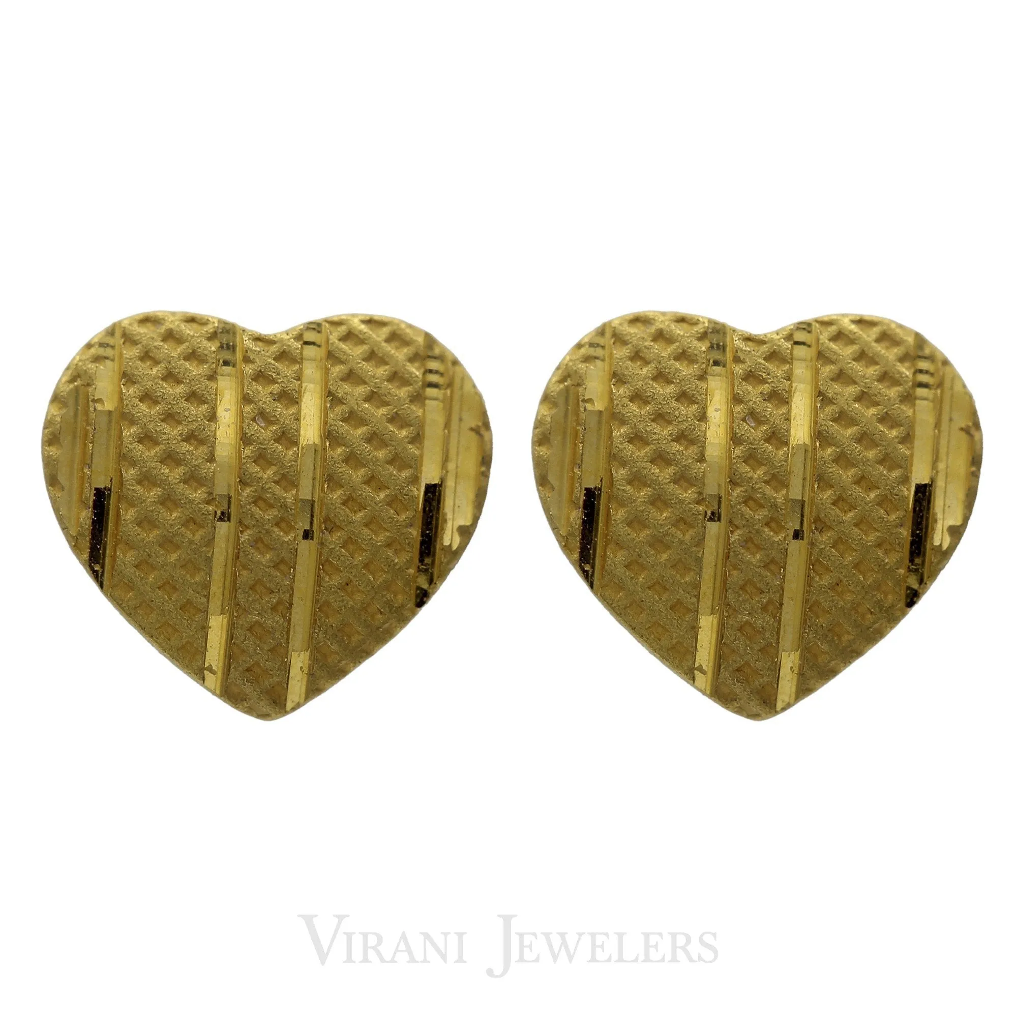 22K Gold Pendant and Earrings Set