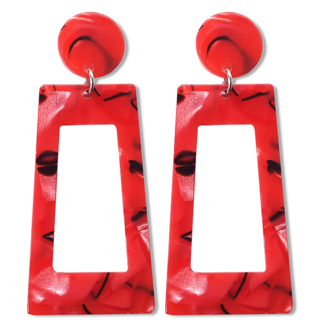 4-Pairs: Women's Drop Earring Pendants