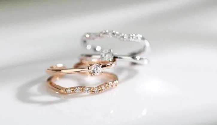 4.5mm Cubic Zirconia Women's Ring (2 colors)