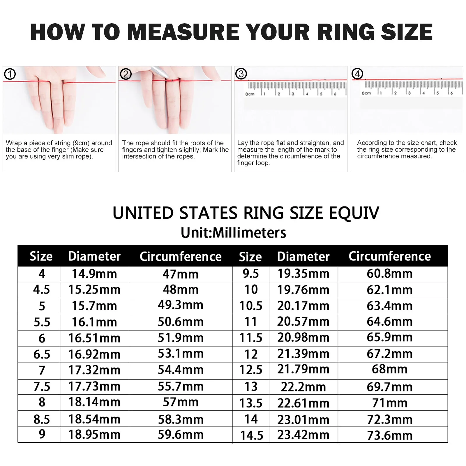 925 Sterling Silver Round Brilliant CZ Ring For Women
