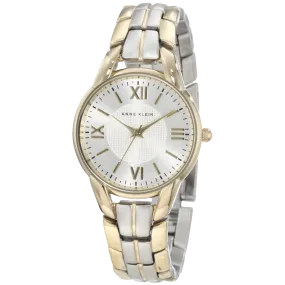 Anne Klein Womens 10 9815SVTT Two Tone Bracelet Watch