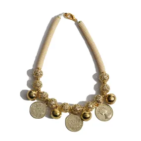 ATHENA LAYERED CHARM NECKLACE