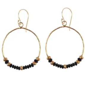 Black Hippy Chic Earrings