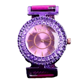 Blue Touch In Style Magnetic Chain Women Watch