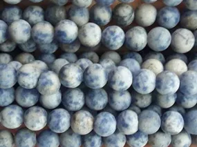 Blue White Semi Precious Quartz Stones