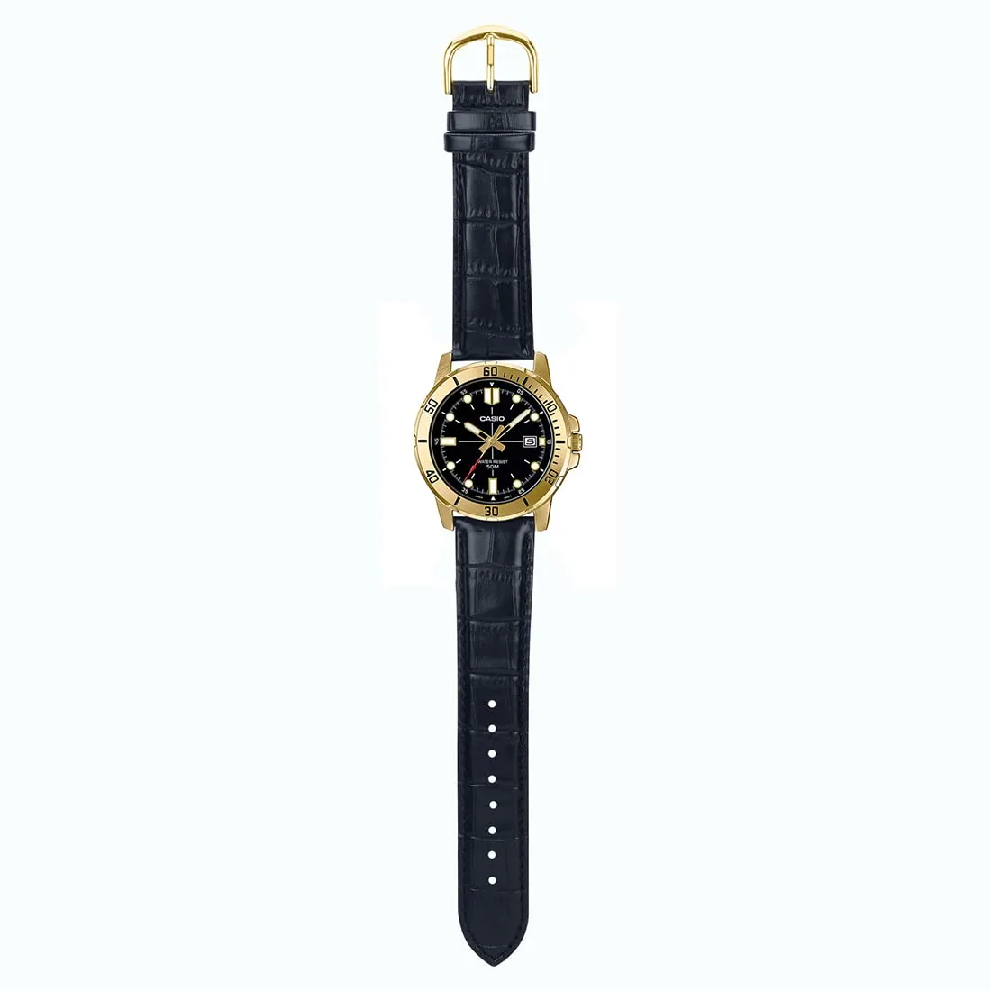 Casio Enticer Analog Black Dial Men's Watch - MTP-VD01GL-1EVUDF (A1369)