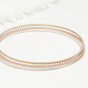 Celebration Twist Bangles