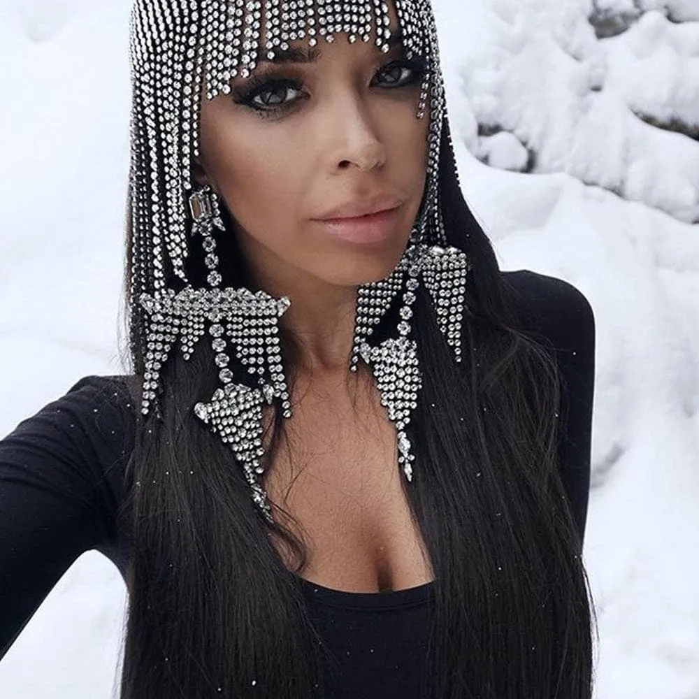 CHANDELIER CRYSTAL EARINGS