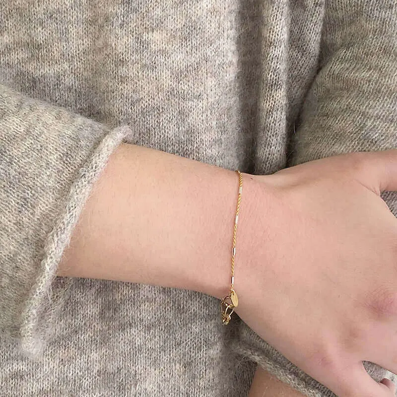 CHARLI BEADED DAINTY BRACELET