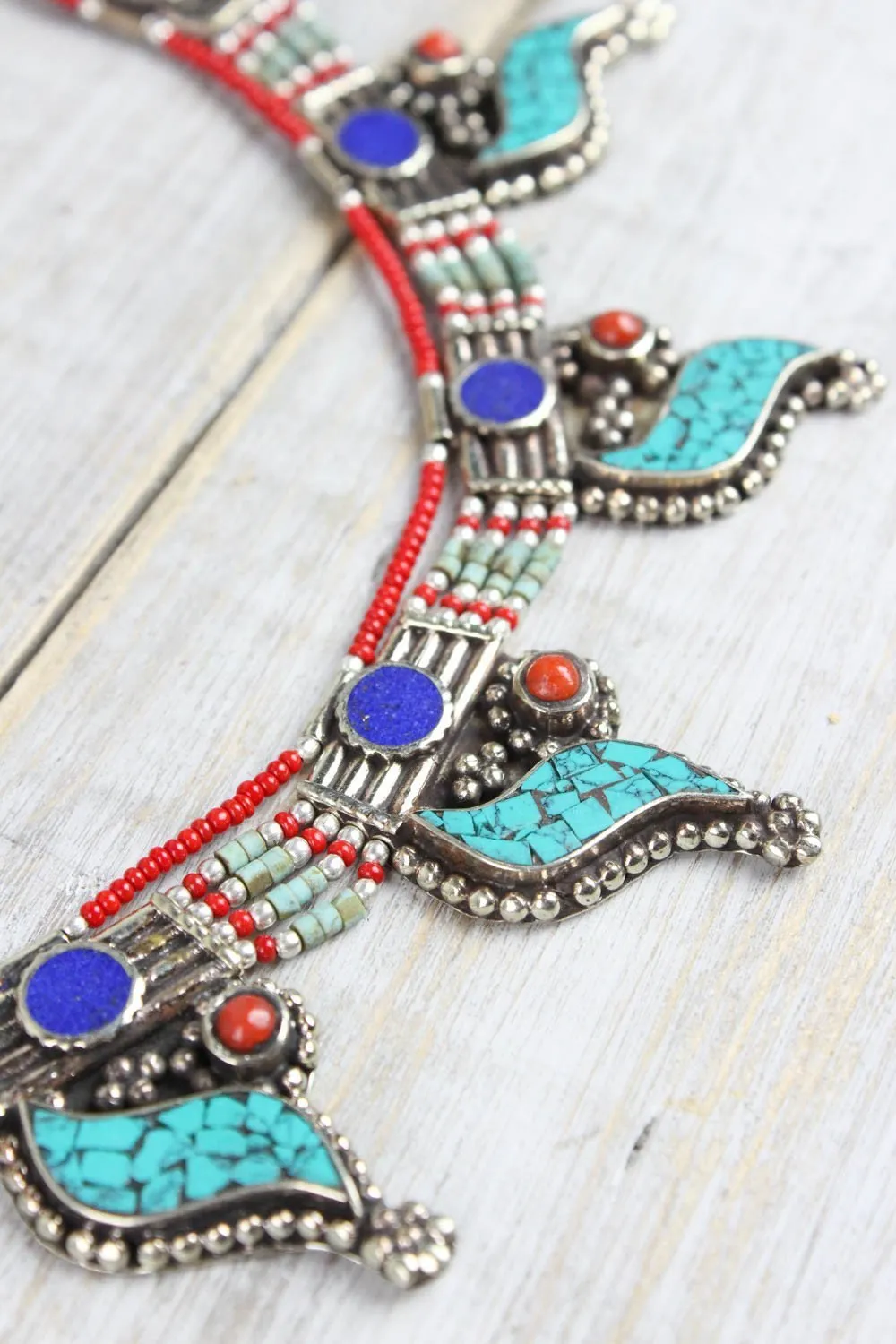 Circling a Turquoise Sky Necklace