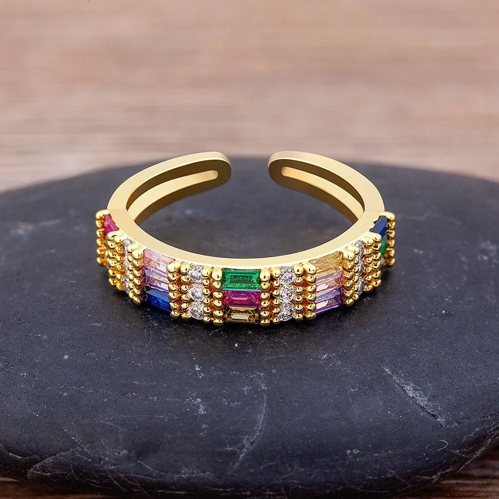 Classic Wedding Open Simple Finger Rings