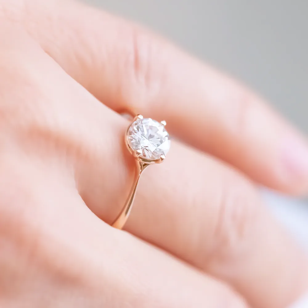 Clementine ~ Brilliant Cut Ring