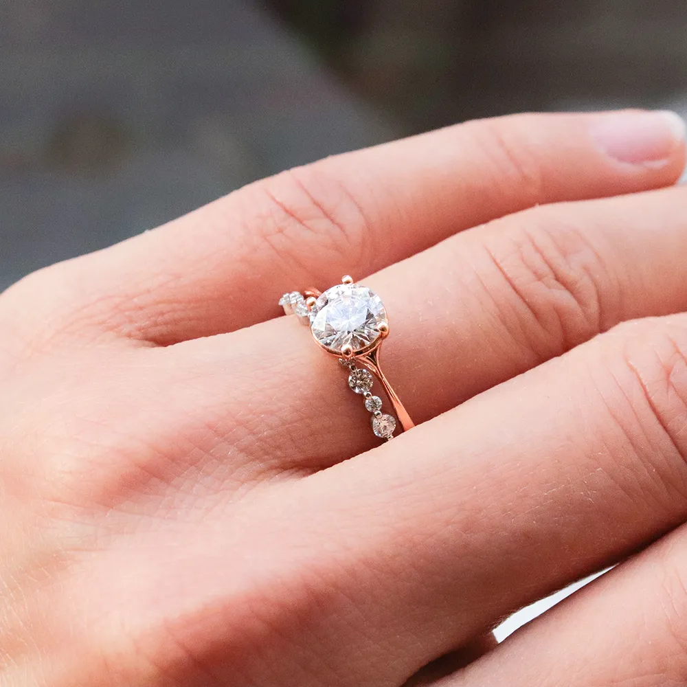 Clementine ~ Brilliant Cut Ring