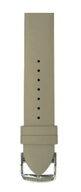 Cream Natural Rubber Strap - Model 2-RCRXE