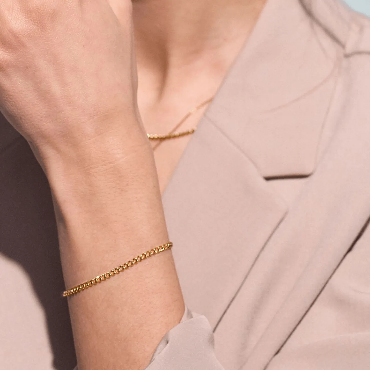Cuban Chain Bracelet Steel
