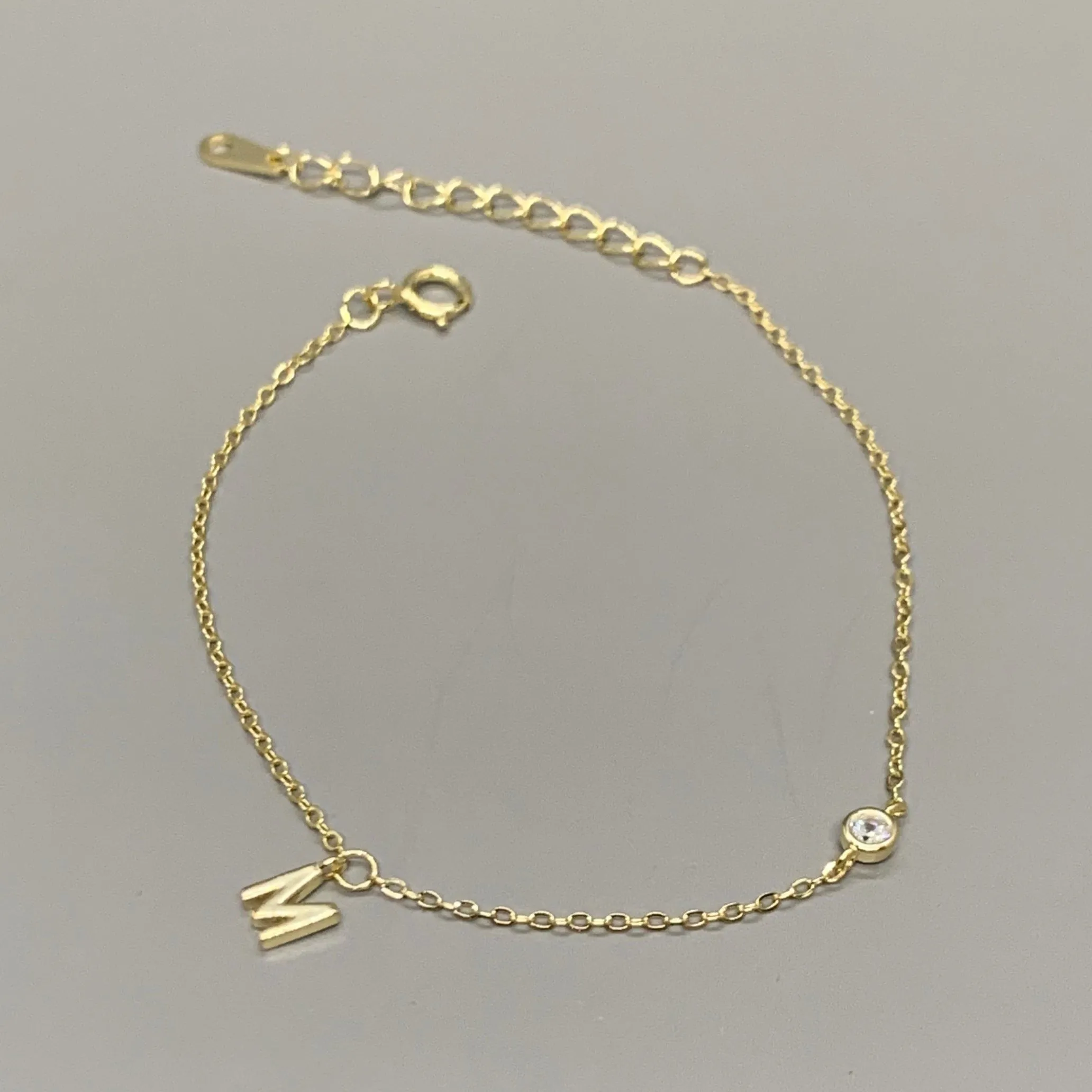 DELICATE INITIAL BRACELETS