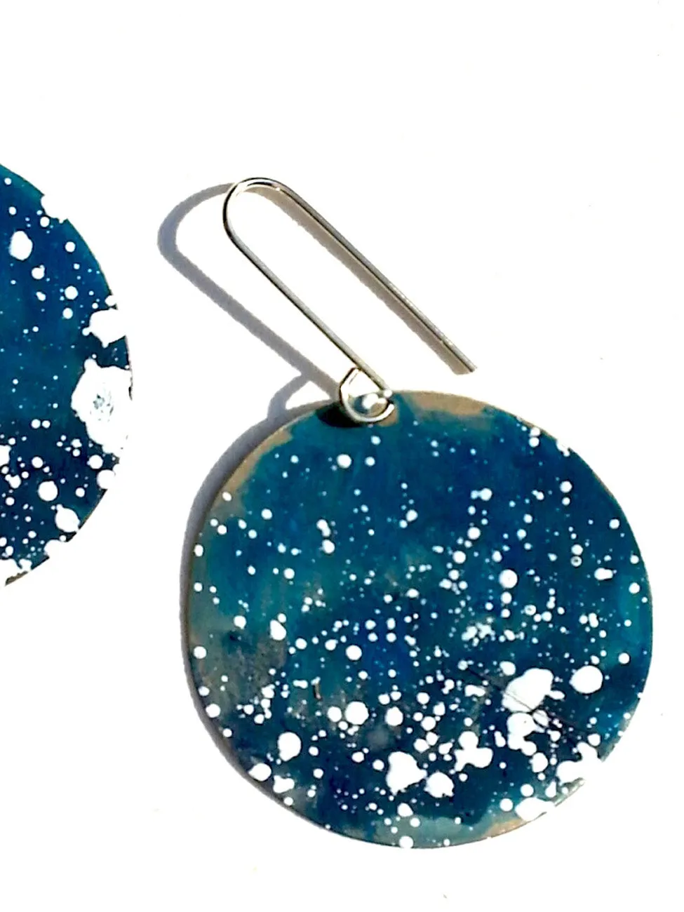 Earrings Disco Alpaca Galaxy