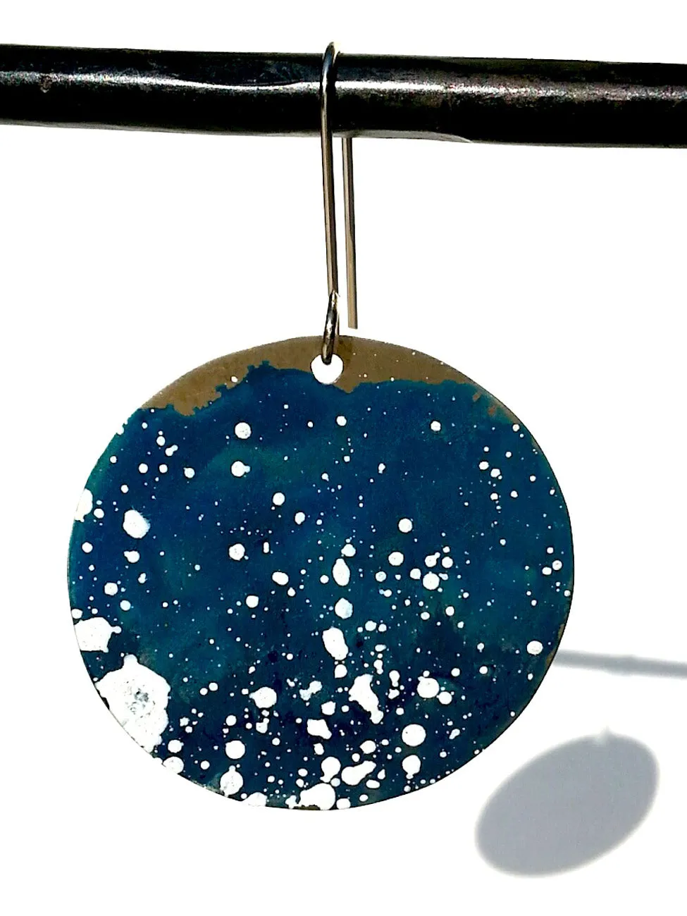 Earrings Disco Alpaca Galaxy