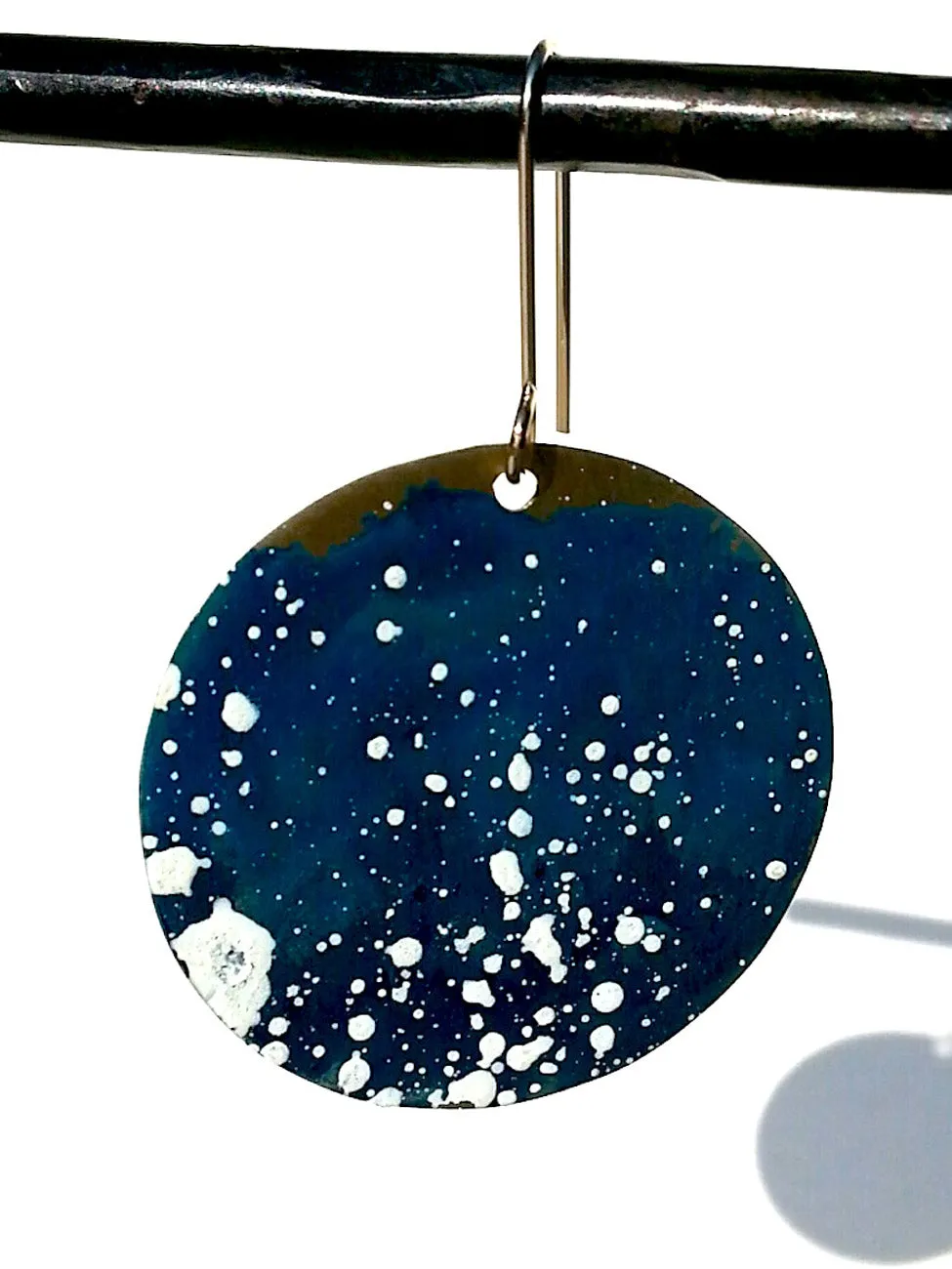 Earrings Disco Alpaca Galaxy