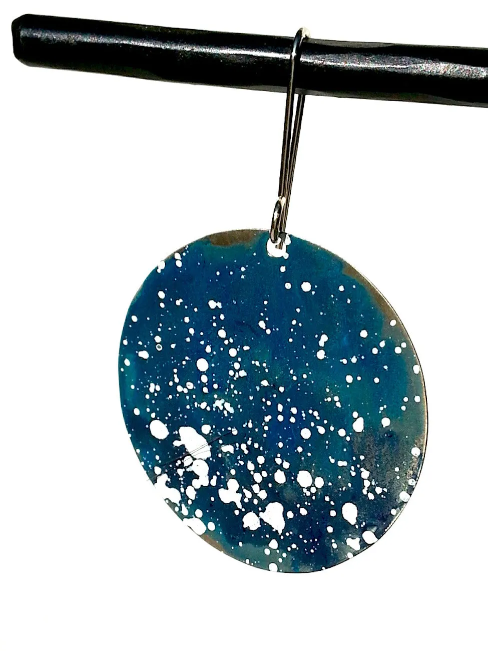 Earrings Disco Alpaca Galaxy