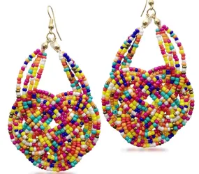 Earrings Multi Hanging  Cluster