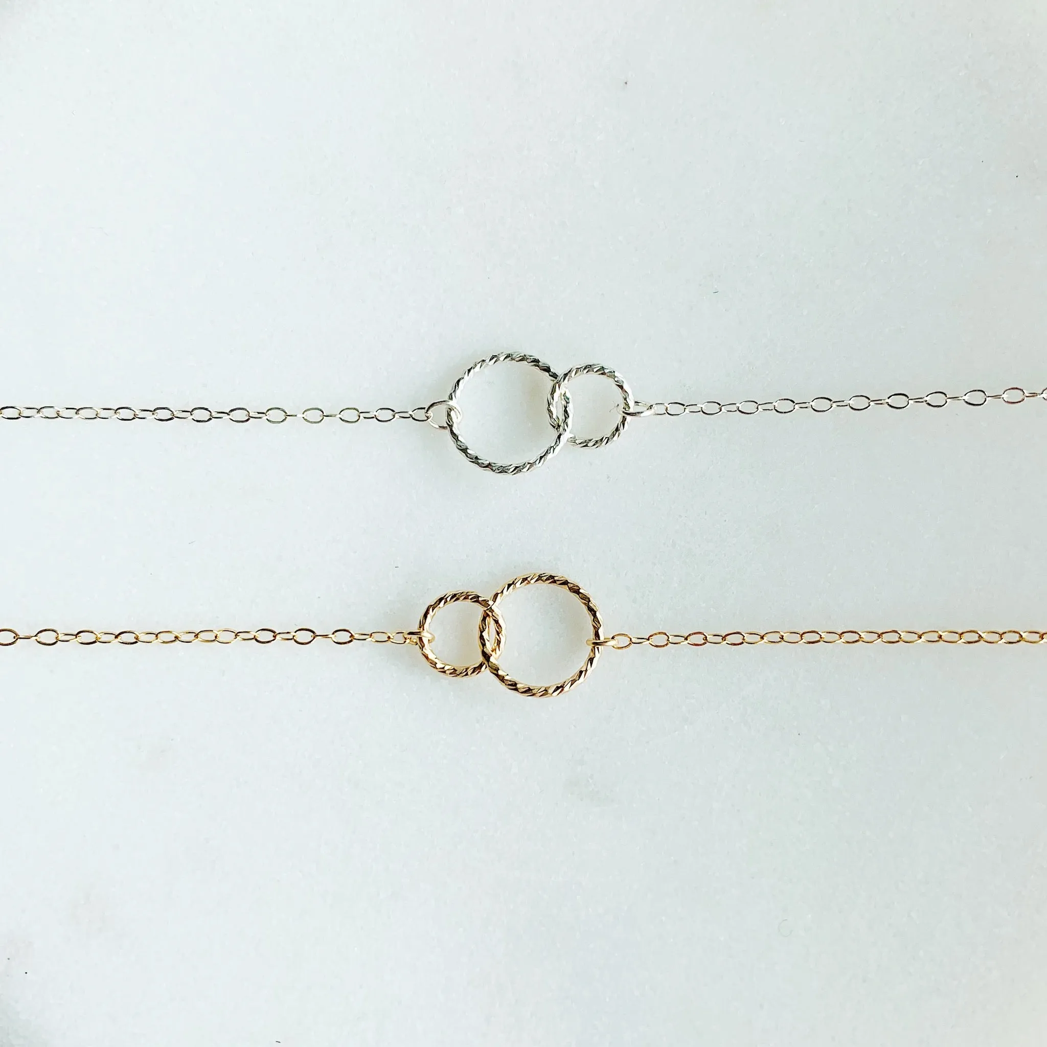 Ella Linked Ring Necklace