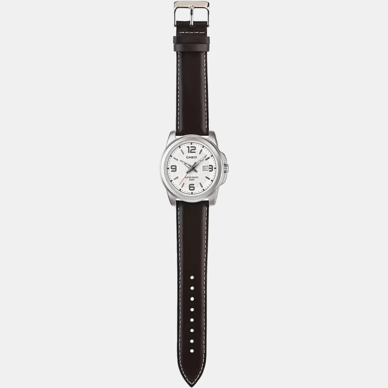 Enticer Men's Analog Leather Watch A553 - MTP-1314L-7AVDF