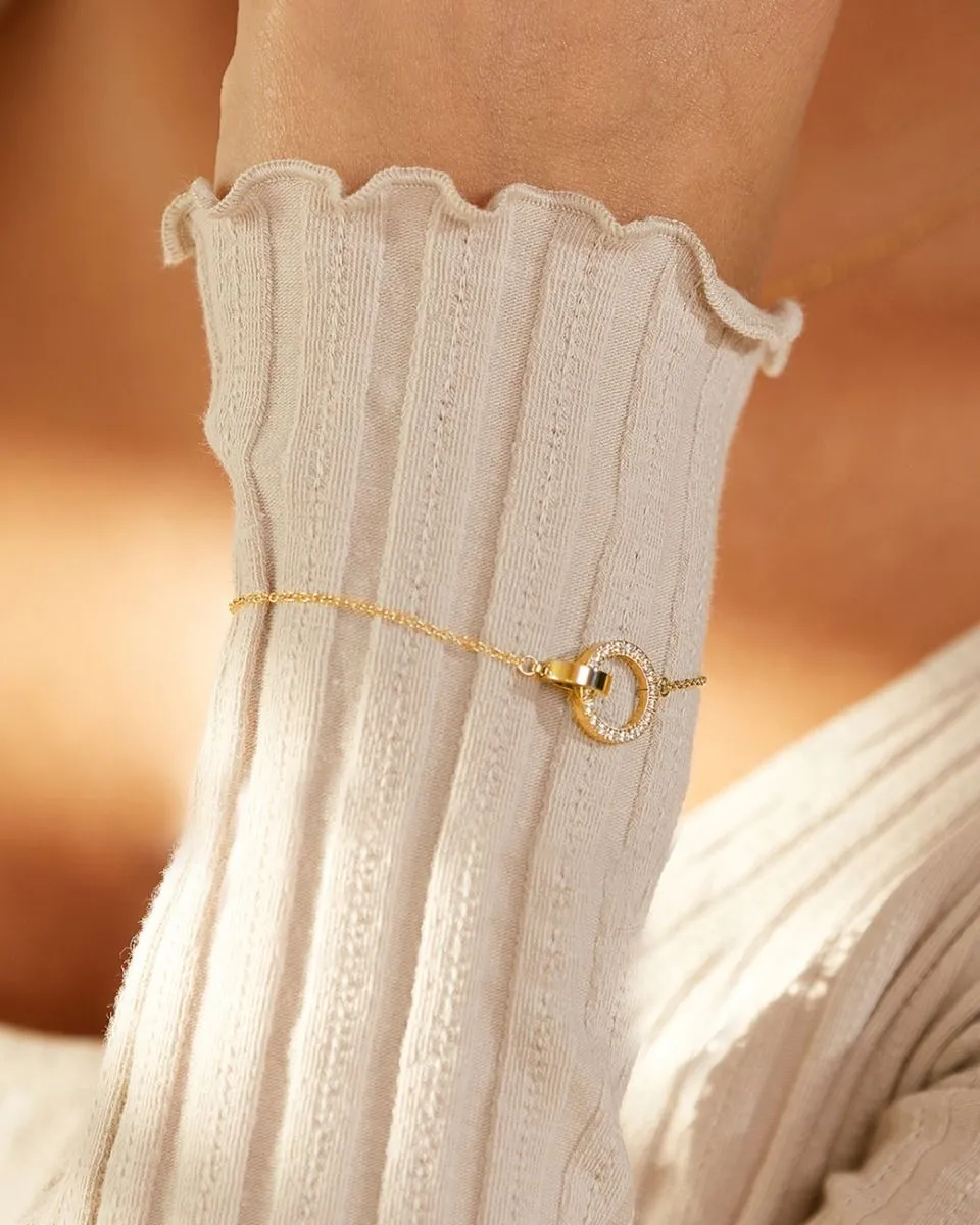 Eternal Orbit Bracelet Gold