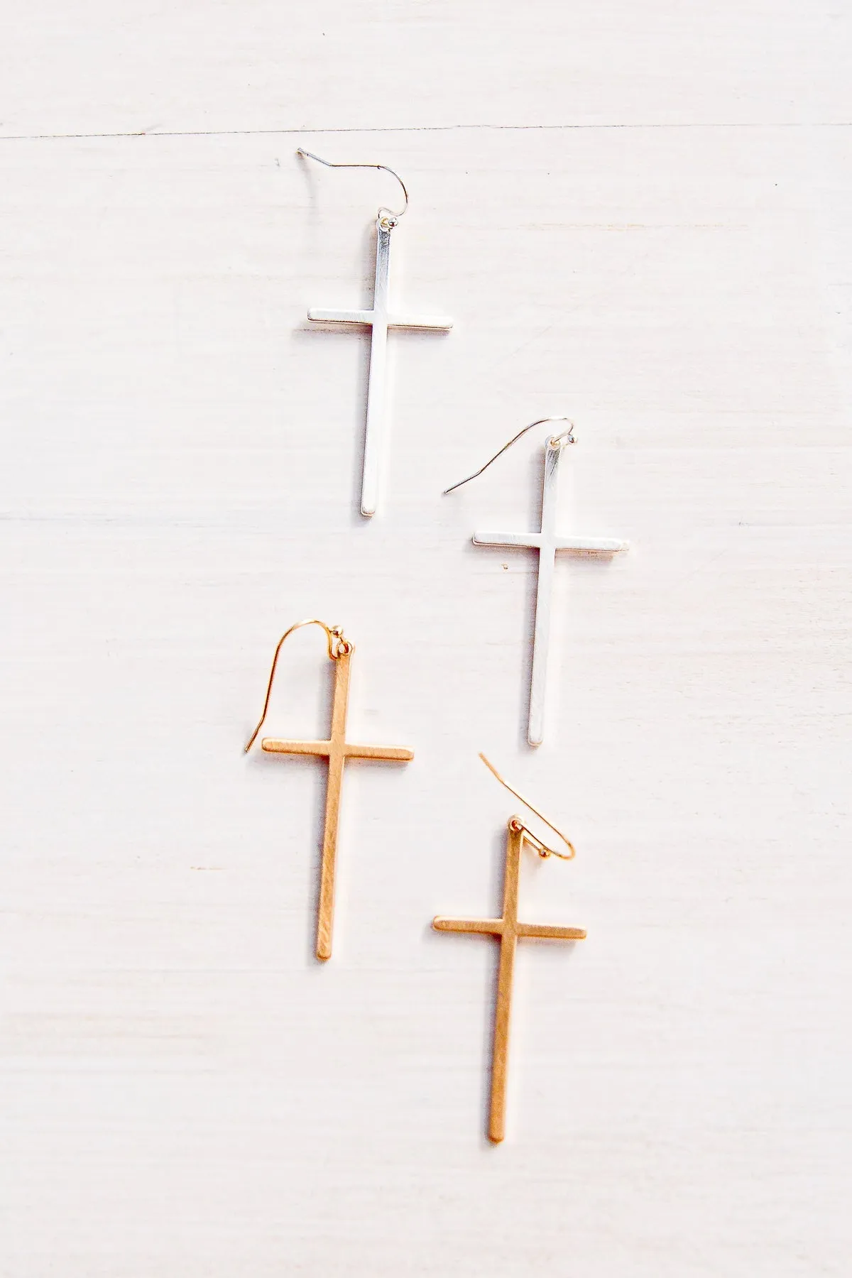 Faithful Path Earrings In Gold