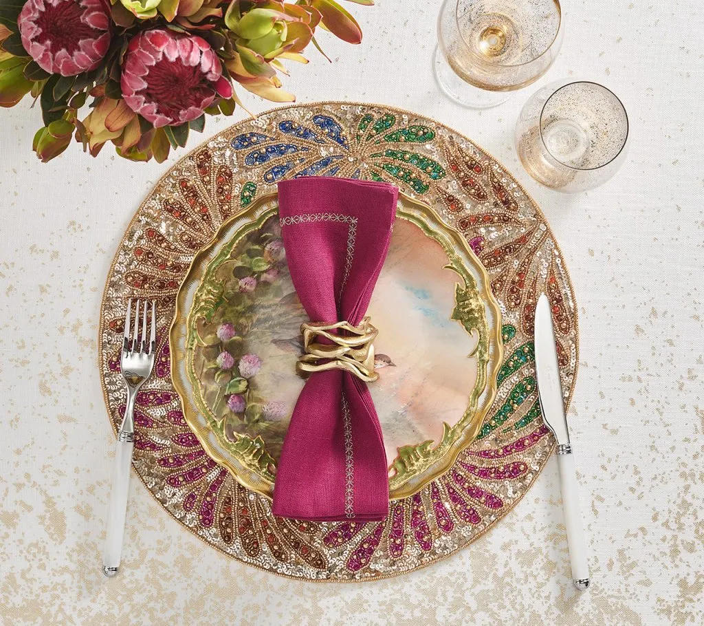 Flux Napkin Rings, Set of 4