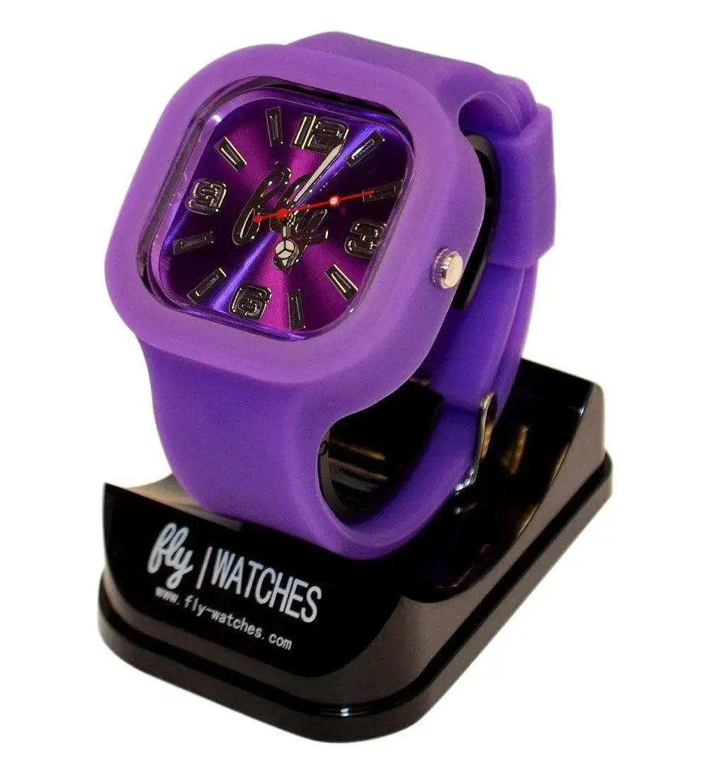 Fly Passionate Purple LED Watch