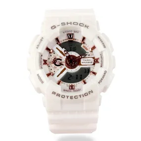 G-Shock Resin-Strap Ana-Digi White Watch
