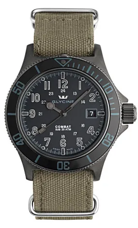 Glycine Watch Combat SUB Stealth
