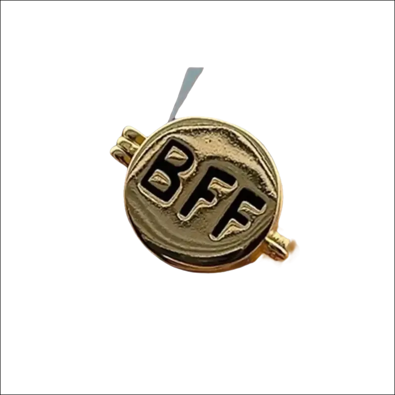 Gold BFF Rings Aesthetics