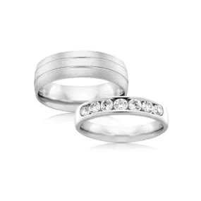 Half Round Profile Wedding Ring