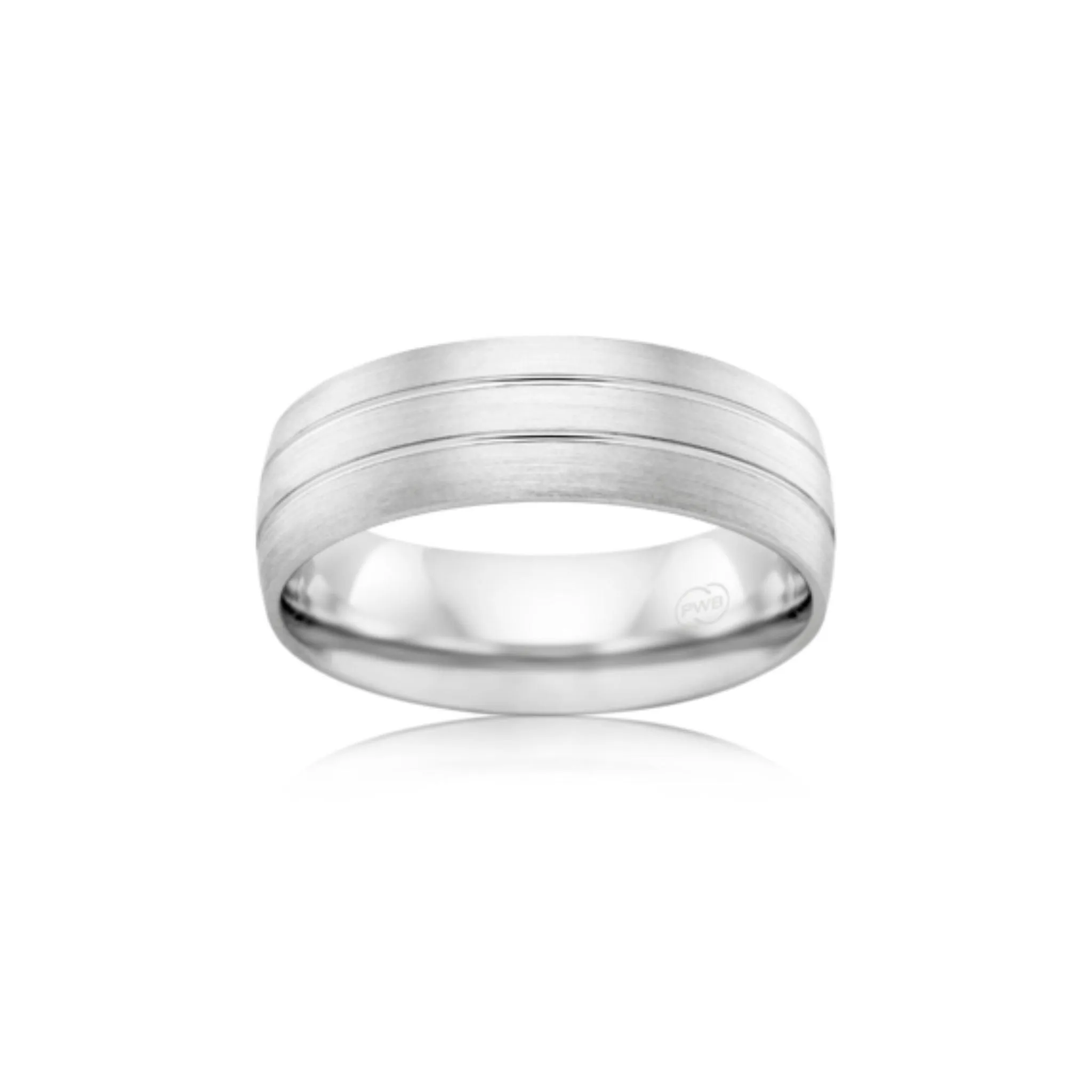 Half Round Profile Wedding Ring