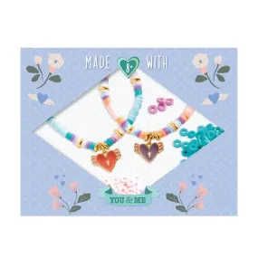 Heart Heishi Beads & Jewelry