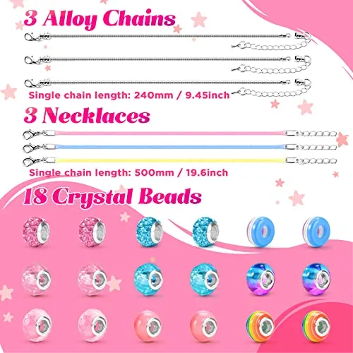 Jewelry Crafting Girls, School Enrollment Girls Crafting Set Kids Bracelets DIY Toys