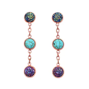 Jorja Druzy Earrings