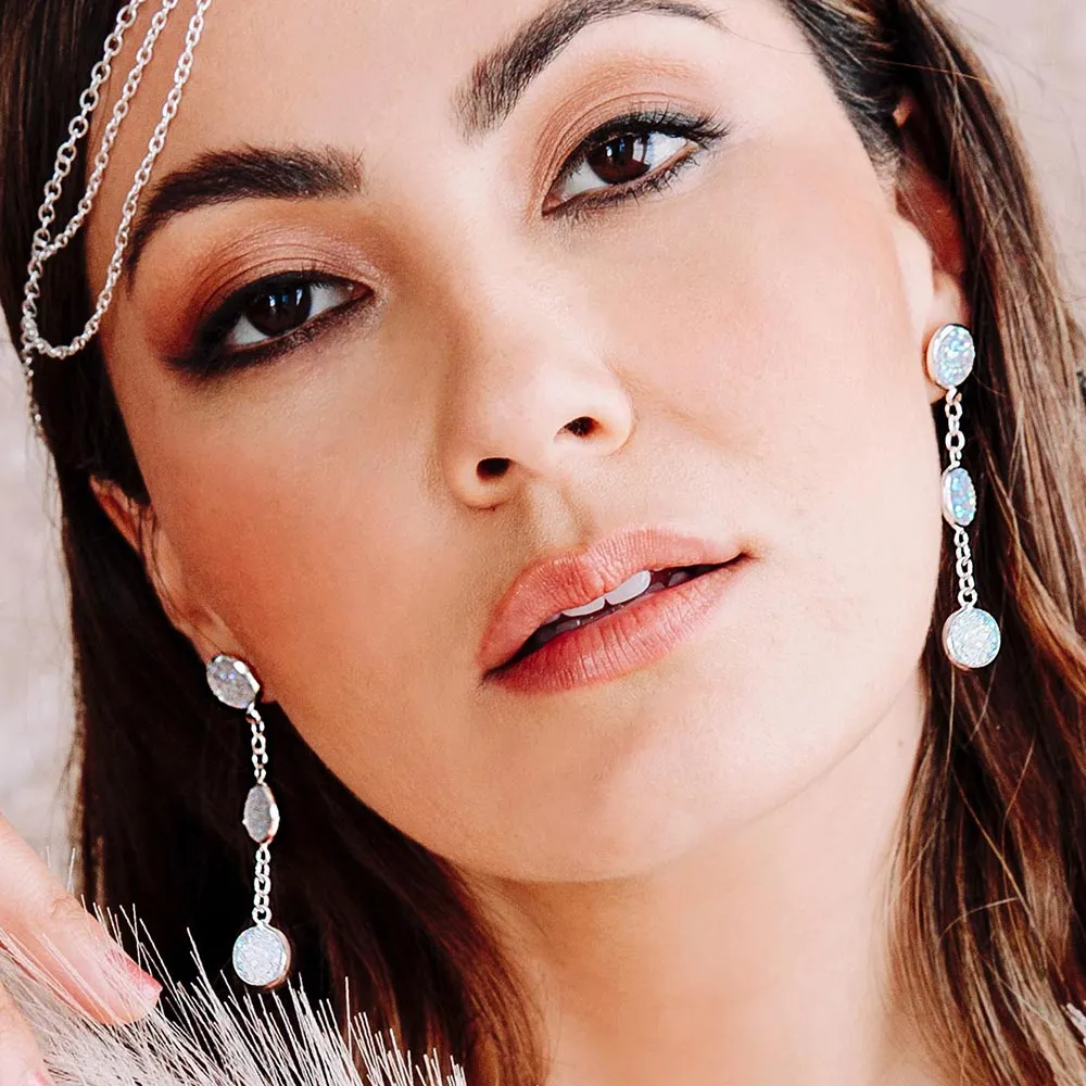 Jorja Druzy Earrings