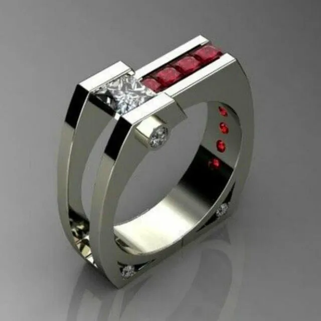 Judy Unique Fashion Women Silver Gold Rings Promise Wedding Engagement Rings