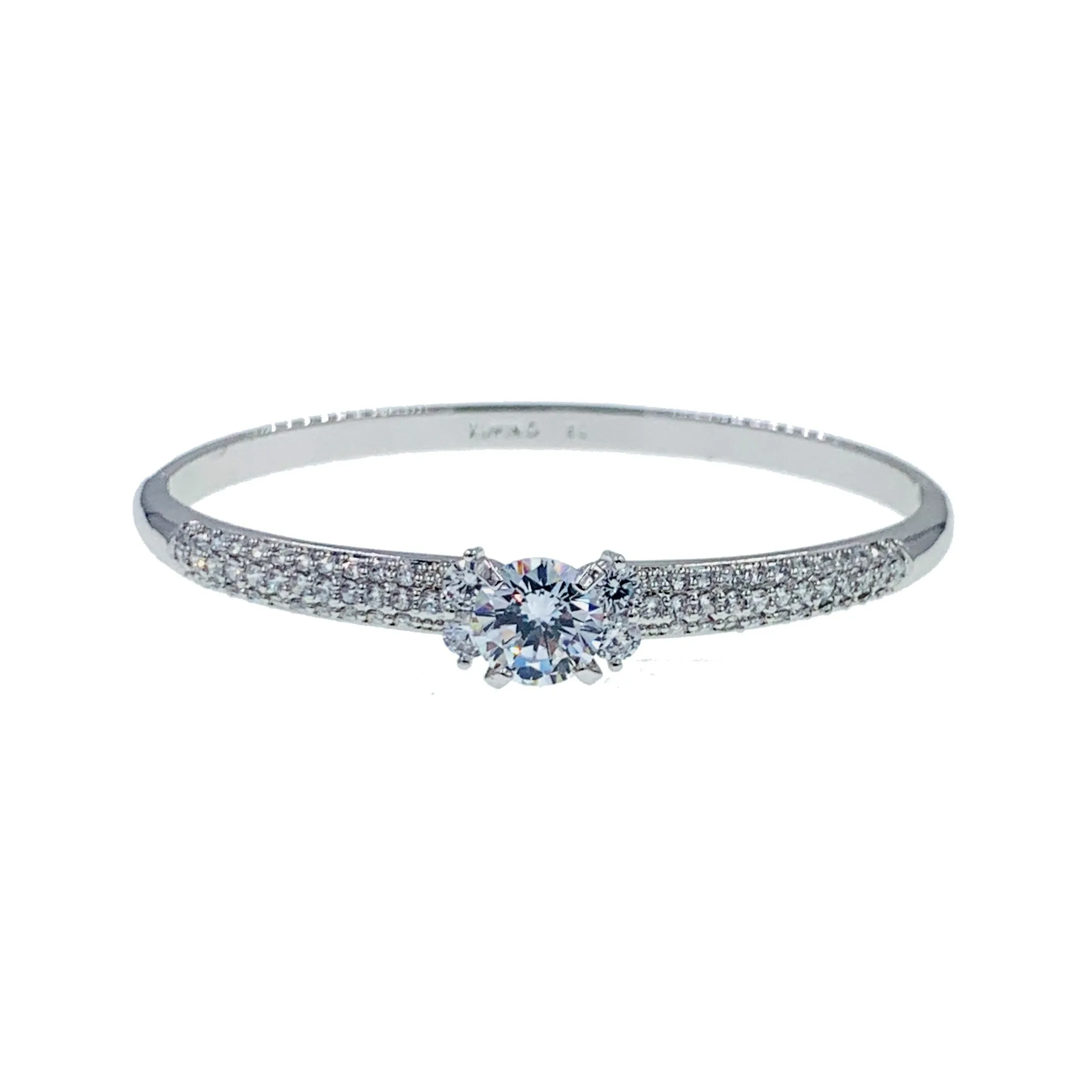 Kyla Cubic Zirconia Bangle Bracelet
