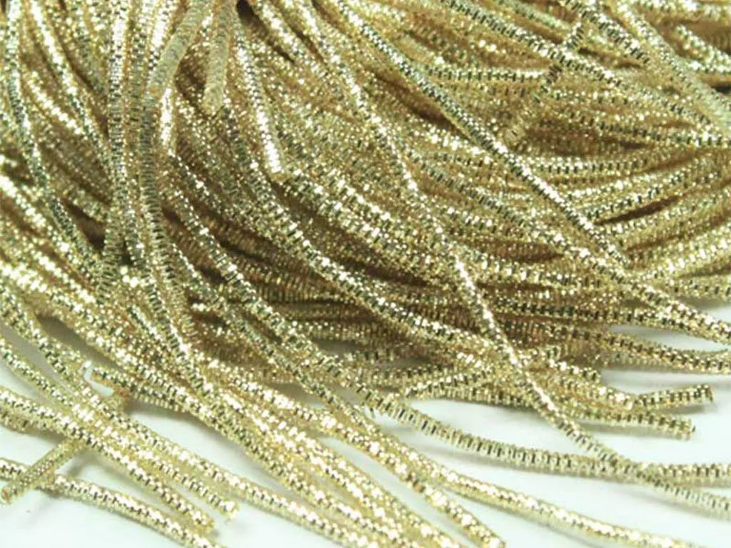 Light Golden Nakshi / Bullion Wire (Wholesale)