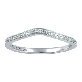 Love By Michelle Beville 18ct White Gold 0.12ct Diamond Ring