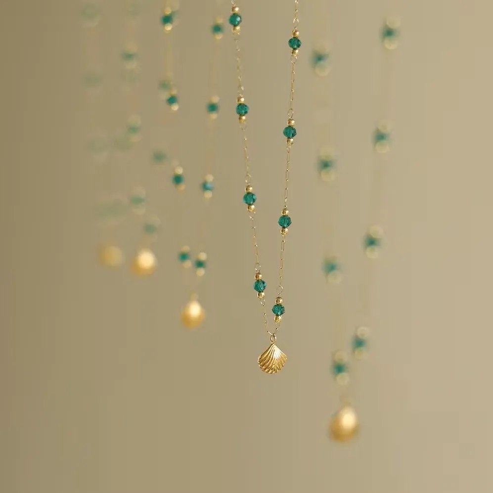 Mermaid Emerald Necklace
