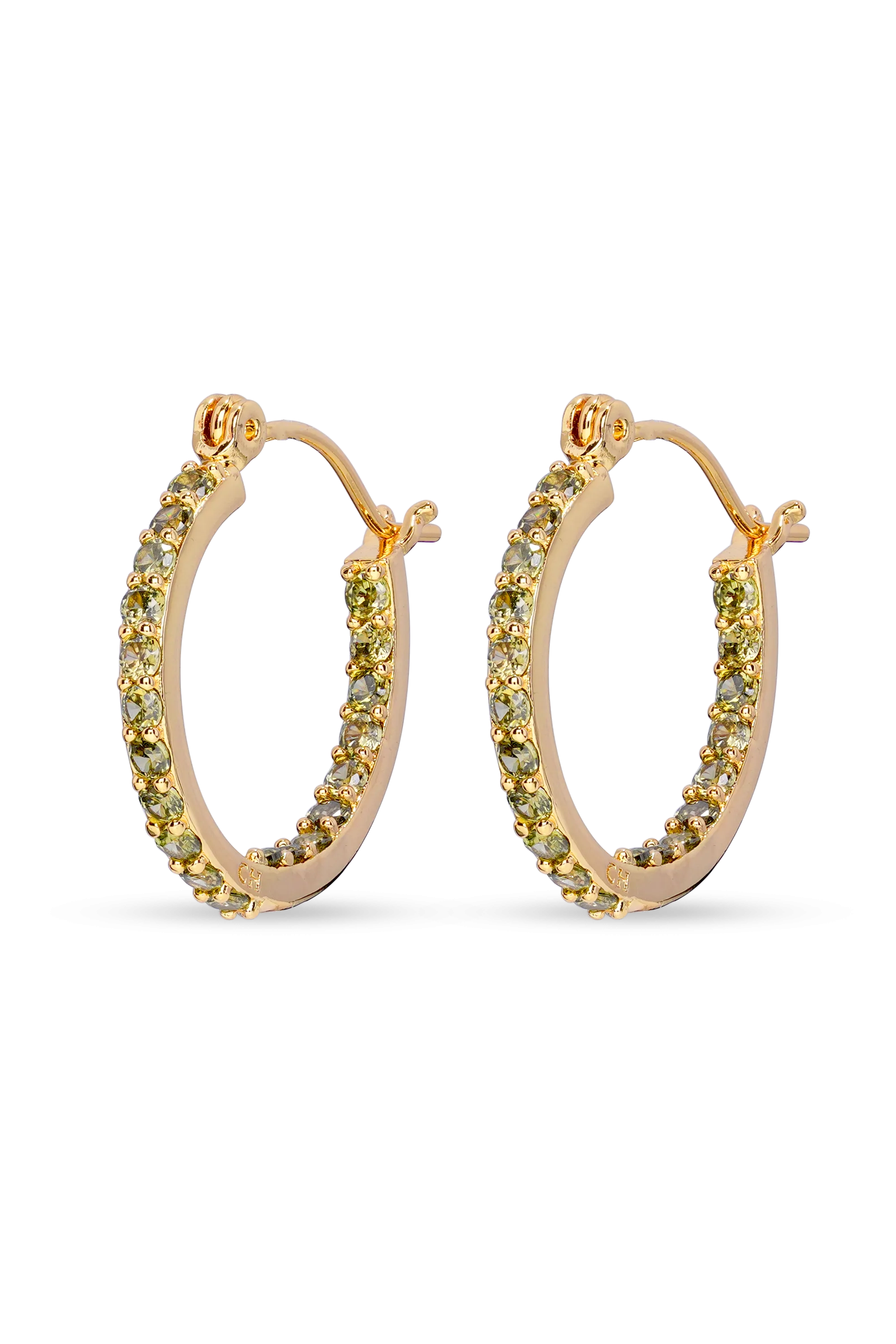 Mini Serena Hoops - Olive