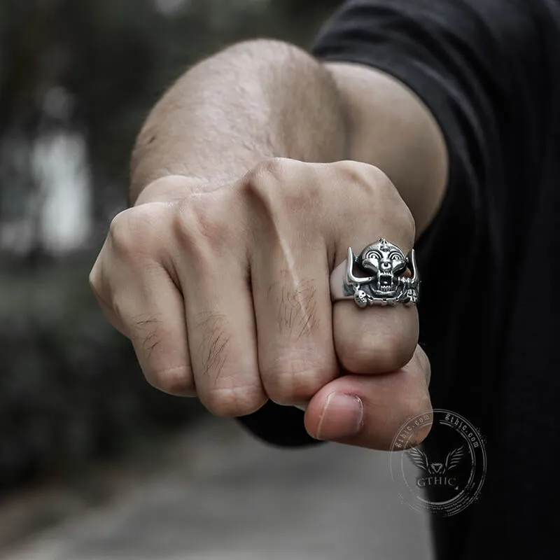 Motörhead Stainless Steel Warpig Finger Ring